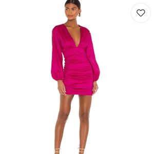 GORGEOUS LOVERS & FRIENDS Dress in Magenta Pink purchased from REVOLVE Brand New